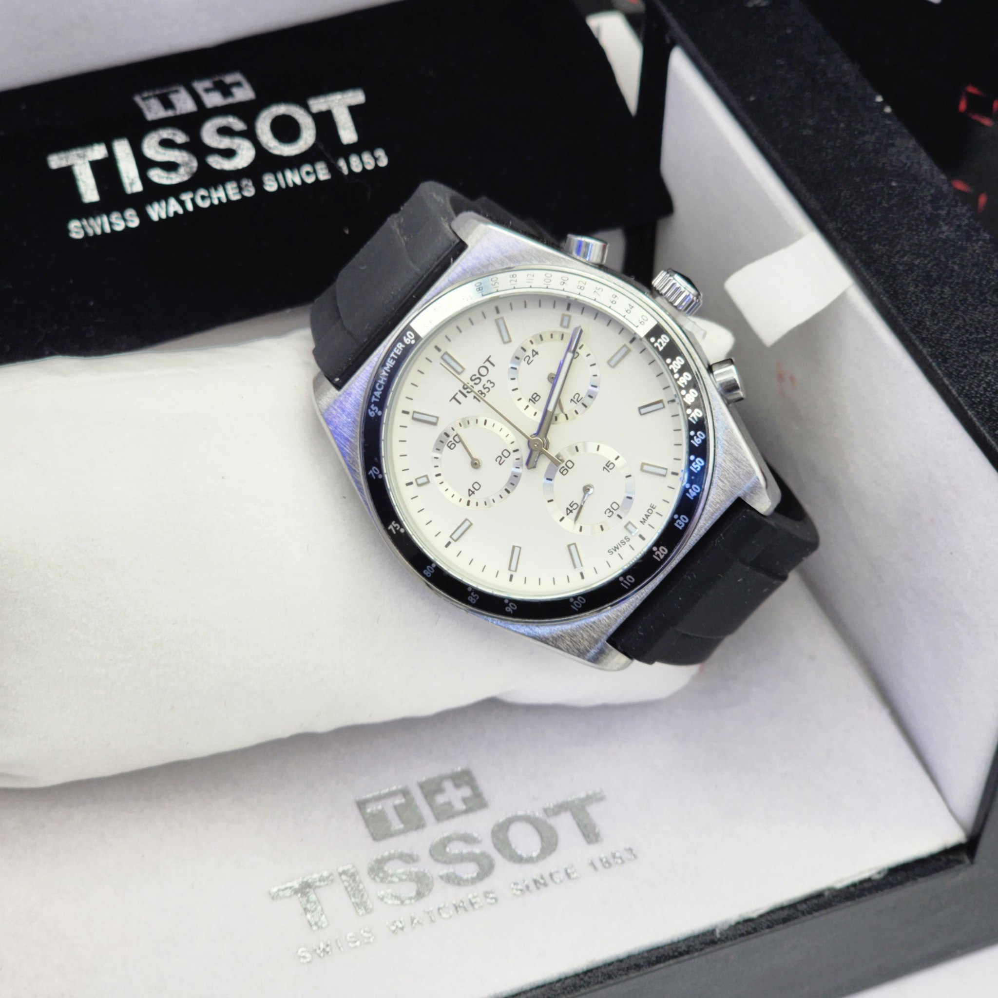 Tissot Chronograph Quartz Watch - Image 4